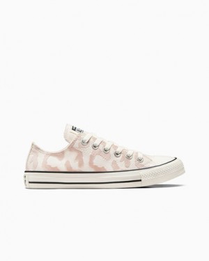 White / Grey Converse Chuck Taylor All Star Leopard Remix Women Sneakers Singapore | C-15867309