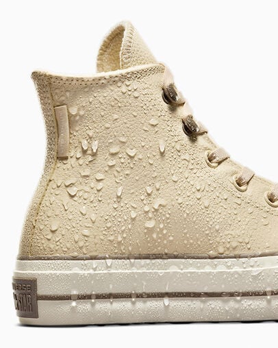 Beige Converse Chuck Tayor All Star Lift Women Platform Shoes Singapore | C-59682179