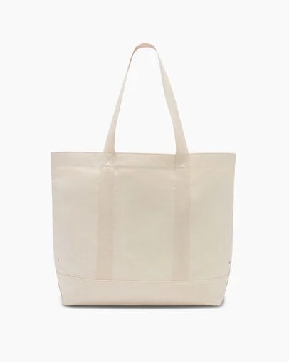 Beige Converse Premium Canvas Men Tote Bag Singapore | C-76423959