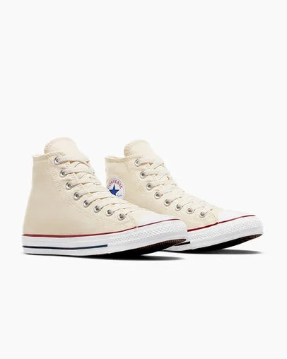Beige White Converse Chuck Taylor All Star Men Canvas Shoes Singapore | C-72956319