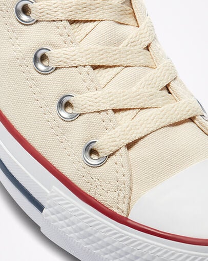 Beige White Converse Chuck Taylor All Star Men Canvas Shoes Singapore | C-72956319