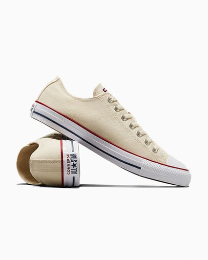Beige White Converse Chuck Taylor All Star Men Canvas Shoes Singapore | C-95321649