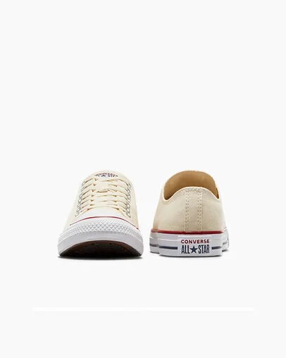 Beige White Converse Chuck Taylor All Star Men Canvas Shoes Singapore | C-95321649