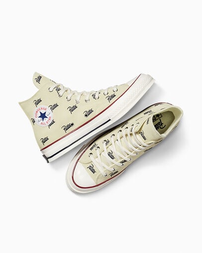 Beige White / Blue Converse Converse x Patta Chuck 70 Men Sneakers Singapore | C-13879249