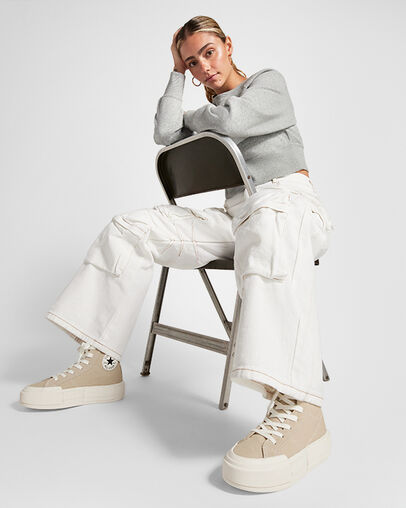Beige / Black Converse Cruise Women Sneakers Singapore | C-70218639