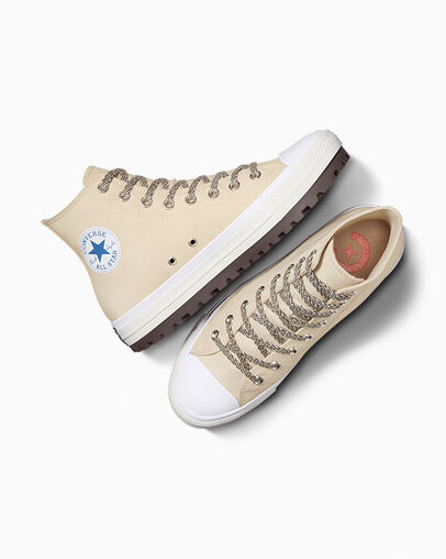 Beige / Blue / White Converse Chuck Taylor All Star City Trek Men Boots Singapore | C-09865749