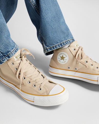 Beige / White Converse Chuck Taylor All Star Malden Street Men Boots Singapore | C-06193549