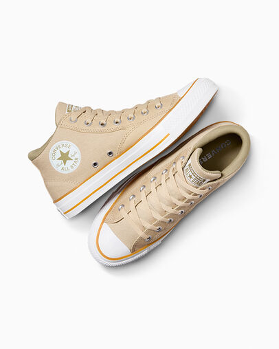 Beige / White Converse Chuck Taylor All Star Malden Street Men Boots Singapore | C-06193549