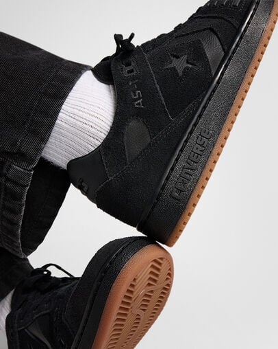 Black Converse CONS AS-1 Pro Women Skate Shoes Singapore | C-48793129