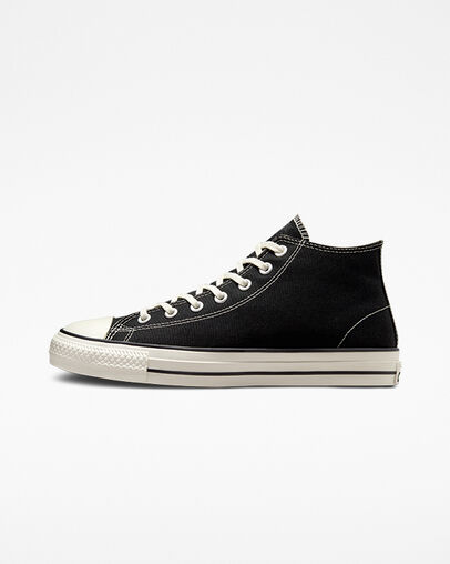 Black Converse CONS Chuck Taylor All Star Pro Cut Off Women Skate Shoes Singapore | C-42835969