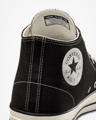 Black Converse CONS Chuck Taylor All Star Pro Cut Off Women Skate Shoes Singapore | C-57162499