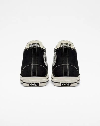 Black Converse CONS Chuck Taylor All Star Pro Cut Off Women Skate Shoes Singapore | C-57162499