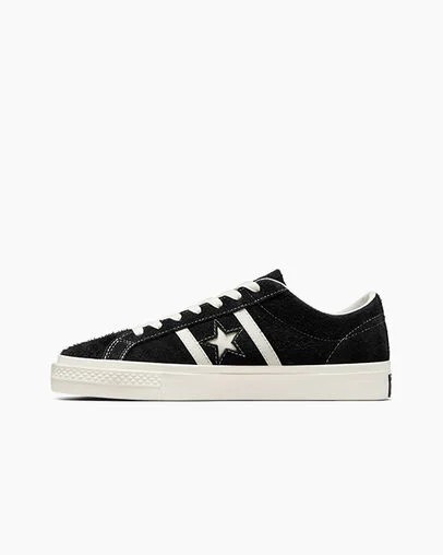 Black Converse CONS One Star Academy Pro Suede Men Skate Shoes Singapore | C-50631849