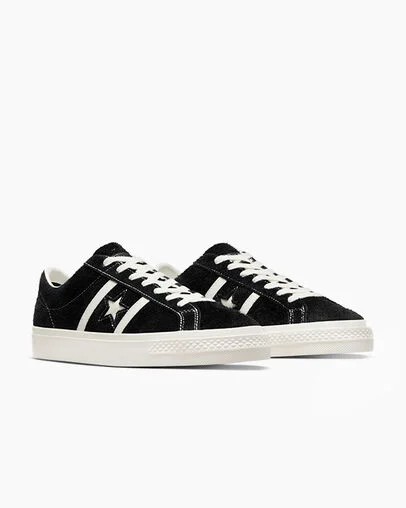 Black Converse CONS One Star Academy Pro Suede Men Skate Shoes Singapore | C-50631849