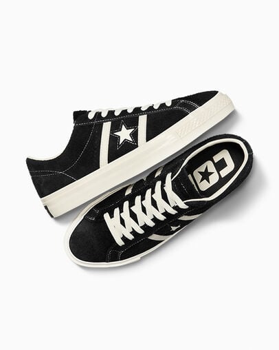 Black Converse CONS One Star Academy Pro Suede Men Skate Shoes Singapore | C-50631849