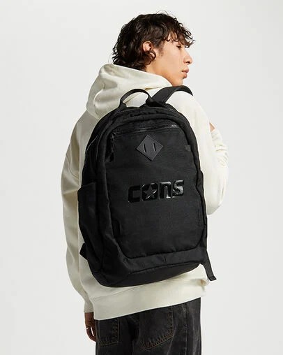 Black Converse CONS Seasonal Men Backpacks Singapore | C-21085469
