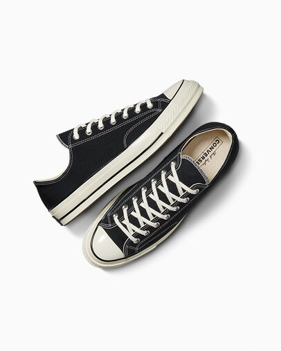 Black Converse Chuck 70 Canvas Men Sneakers Singapore | C-31289409
