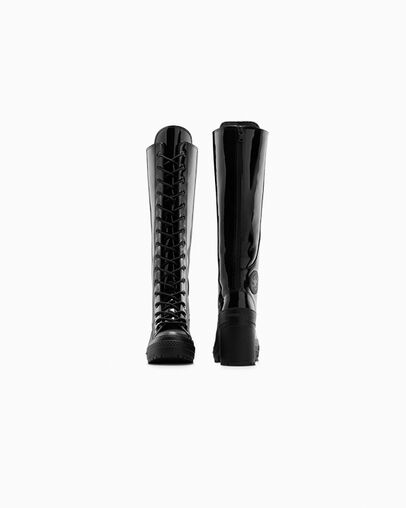 Black Converse Chuck 70 De Luxe Heel XXHi Women Platform Shoes Singapore | C-34821709