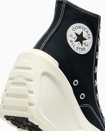 Black Converse Chuck 70 De Luxe Wedge Women Sneakers Singapore | C-38764909