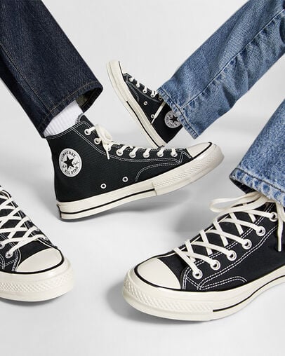 Black Converse Chuck 70 Kids' Canvas Shoes Singapore | C-24389019
