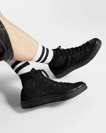 Black Converse Chuck 70 Men Canvas Shoes Singapore | C-06429539