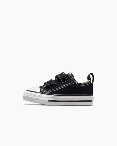 Black Converse Chuck Taylor All Star 2V Kids' Canvas Shoes Singapore | C-69145739