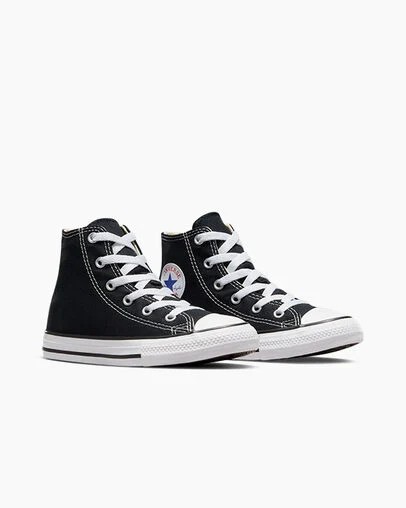 Black Converse Chuck Taylor All Star Classic Kids' Sneakers Singapore | C-80726919