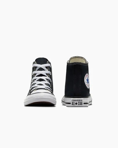Black Converse Chuck Taylor All Star Classic Kids' Sneakers Singapore | C-80726919