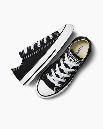 Black Converse Chuck Taylor All Star Classic Kids' Sneakers Singapore | C-97164259
