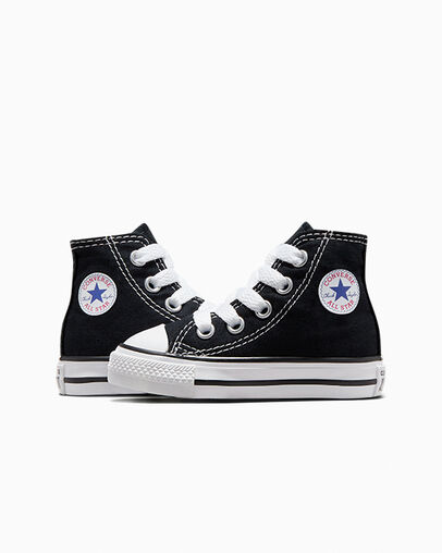 Black Converse Chuck Taylor All Star Classic Kids' Sneakers Singapore | C-79318029