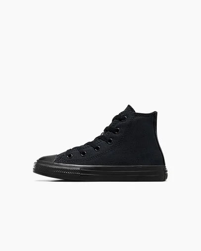 Black Converse Chuck Taylor All Star Classic Kids' Sneakers Singapore | C-64507319