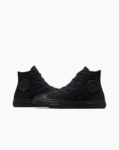 Black Converse Chuck Taylor All Star Classic Kids' Sneakers Singapore | C-64507319