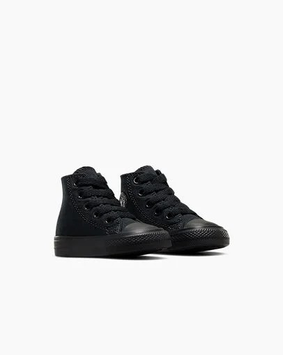 Black Converse Chuck Taylor All Star Classic Kids' Sneakers Singapore | C-65830799
