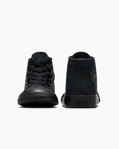Black Converse Chuck Taylor All Star Classic Kids' Sneakers Singapore | C-65830799