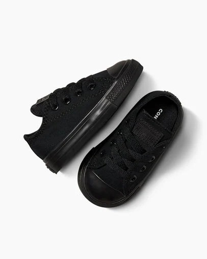 Black Converse Chuck Taylor All Star Classic Kids' Sneakers Singapore | C-56780299