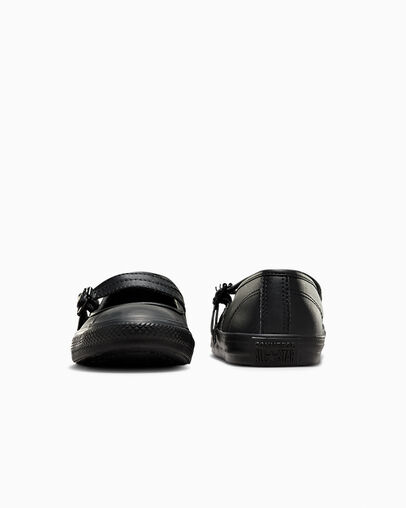 Black Converse Chuck Taylor All Star Dainty Women Mary Jane Singapore | C-78623909
