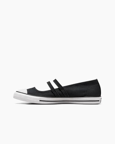 Black Converse Chuck Taylor All Star Dainty Women Mary Jane Singapore | C-70682539