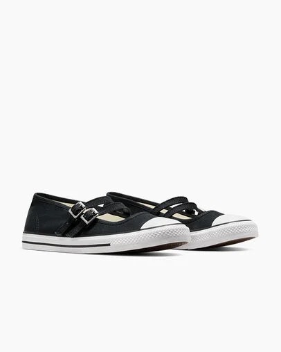 Black Converse Chuck Taylor All Star Dainty Women Mary Jane Singapore | C-70682539