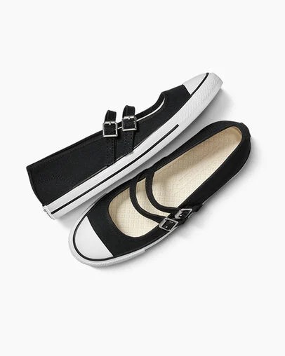 Black Converse Chuck Taylor All Star Dainty Women Mary Jane Singapore | C-70682539