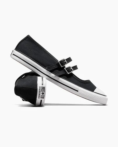 Black Converse Chuck Taylor All Star Dainty Women Mary Jane Singapore | C-70682539