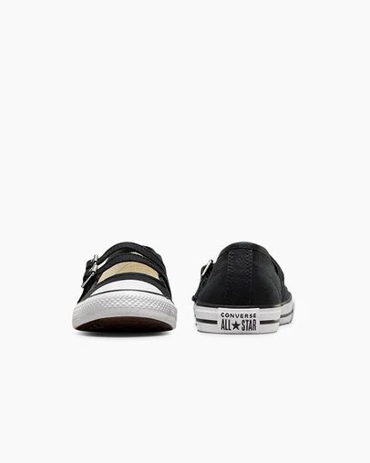 Black Converse Chuck Taylor All Star Dainty Women Mary Jane Singapore | C-70682539