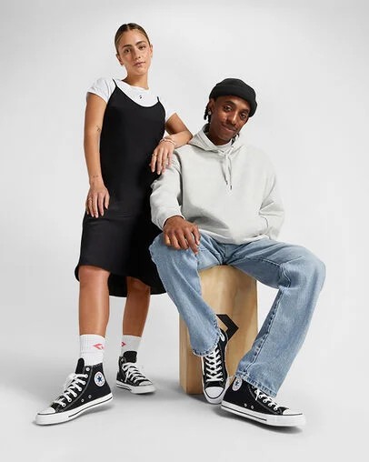 Black Converse Chuck Taylor All Star Kids' Canvas Shoes Singapore | C-87964539