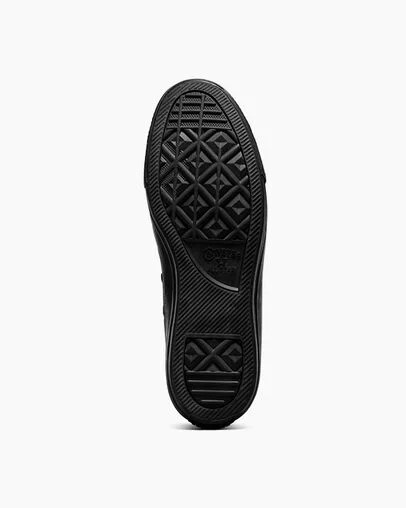 Black Converse Chuck Taylor All Star Leather Women Tennis Shoes Singapore | C-79456809