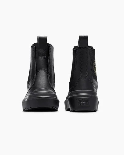 Black Converse Chuck Taylor All Star Lugged Kids' Boots Singapore | C-63107549