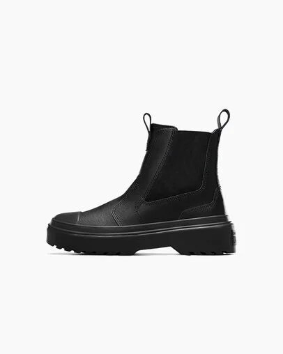 Black Converse Chuck Taylor All Star Lugged Kids' Boots Singapore | C-78264909