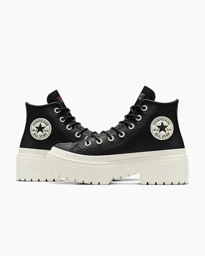Black Converse Chuck Taylor All Star Lugged Heel Platform Waterproof Women Boots Singapore | C-13840929