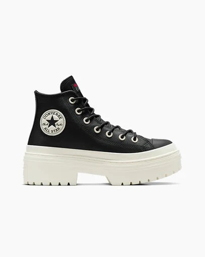 Black Converse Chuck Taylor All Star Lugged Heel Platform Waterproof Women Boots Singapore | C-13840929