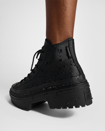 Black Converse Chuck Taylor All Star Lugged Heel Platform Waterproof Women Boots Singapore | C-96350419