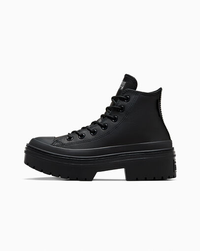 Black Converse Chuck Taylor All Star Lugged Heel Platform Waterproof Women Boots Singapore | C-96350419