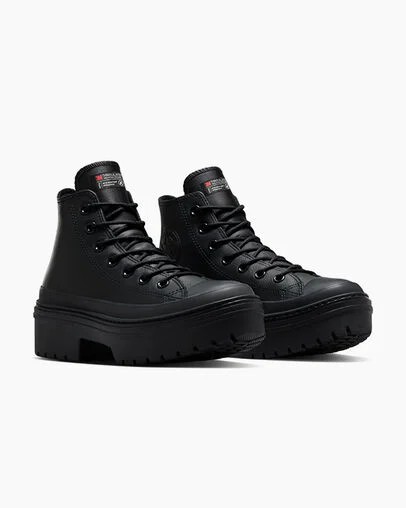 Black Converse Chuck Taylor All Star Lugged Heel Platform Waterproof Women Boots Singapore | C-96350419